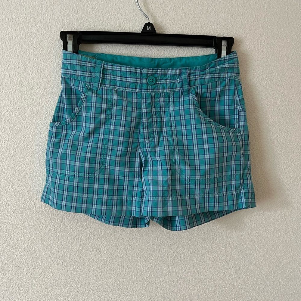 Columbia Girls Silver Ridge III Plaid Short Miami Plaid 7/8